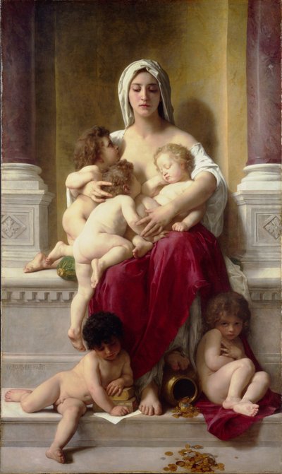 Charity by William Adolphe Bouguereau